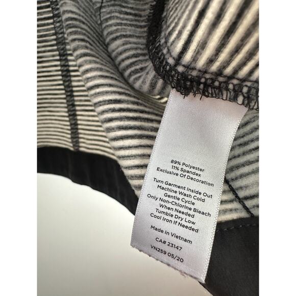 T by Talbots Ombre Black & Grey Striped Full Zip Jacket Stretch Plus Size 2X - Picture 11 of 14